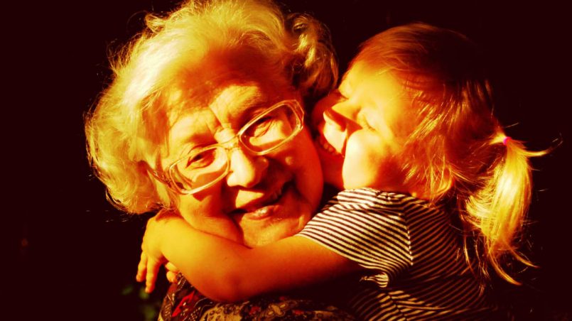 Babcia i dziecko
